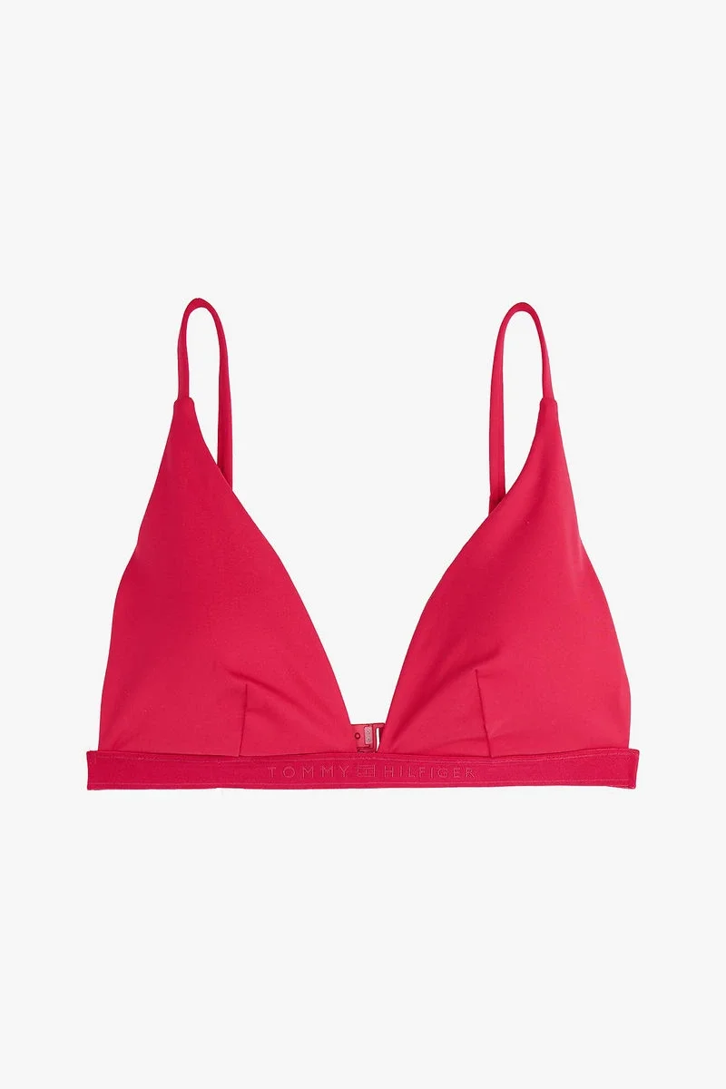 Tommy Hilfiger TRIANGLE FIXED RP Kadın Kırmızı Bikini ÜstüUW0UW05801TLI