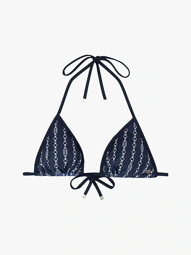 Tommy Hilfiger TRIANGLE RP PRINT Kadın  Bikini Üstü  UW0UW053140G3