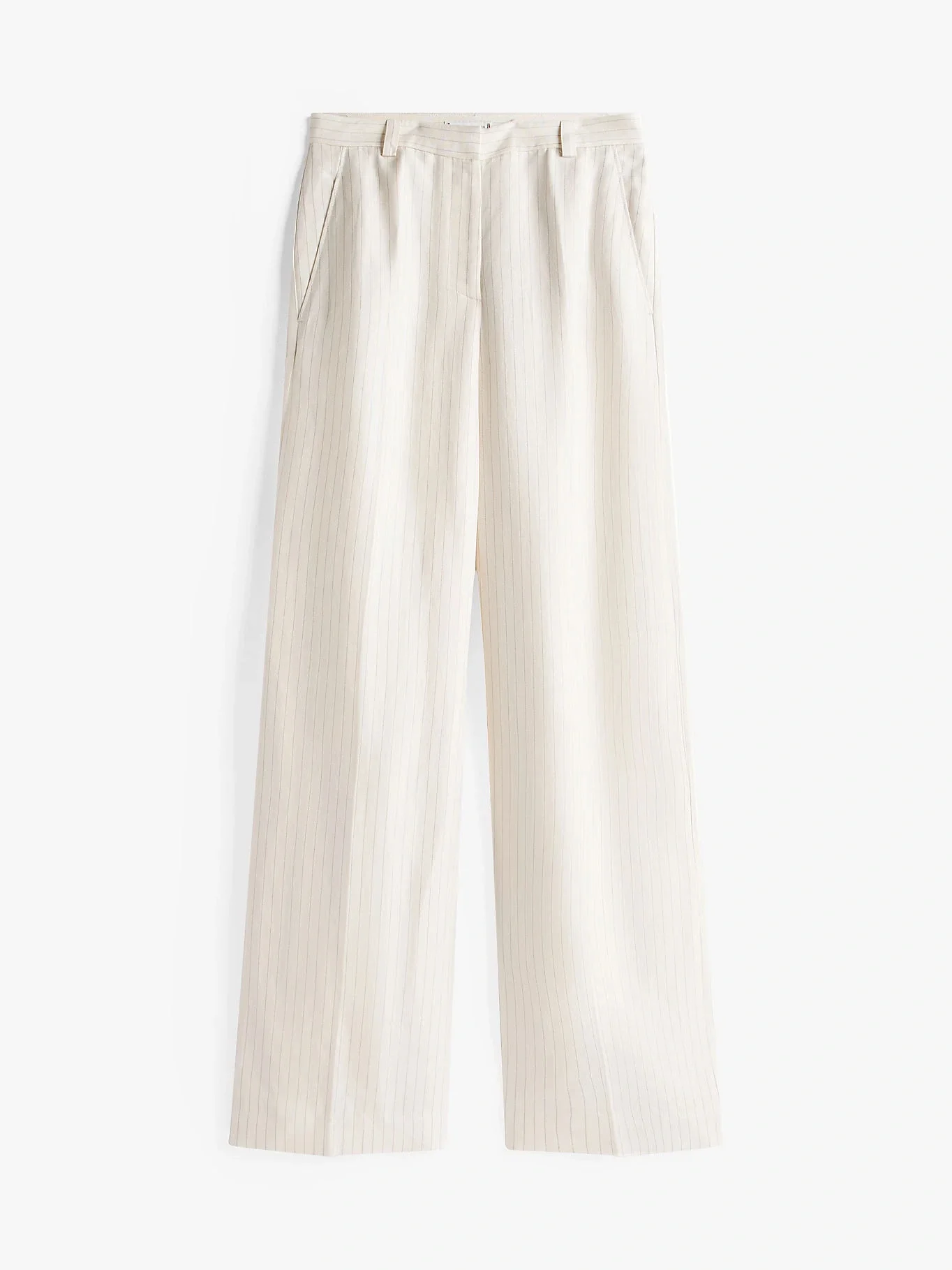 Tommy Hilfiger VISCOSE LINEN WIDE LEG PANTS Kadın  Pantolon WW0WW4546403N