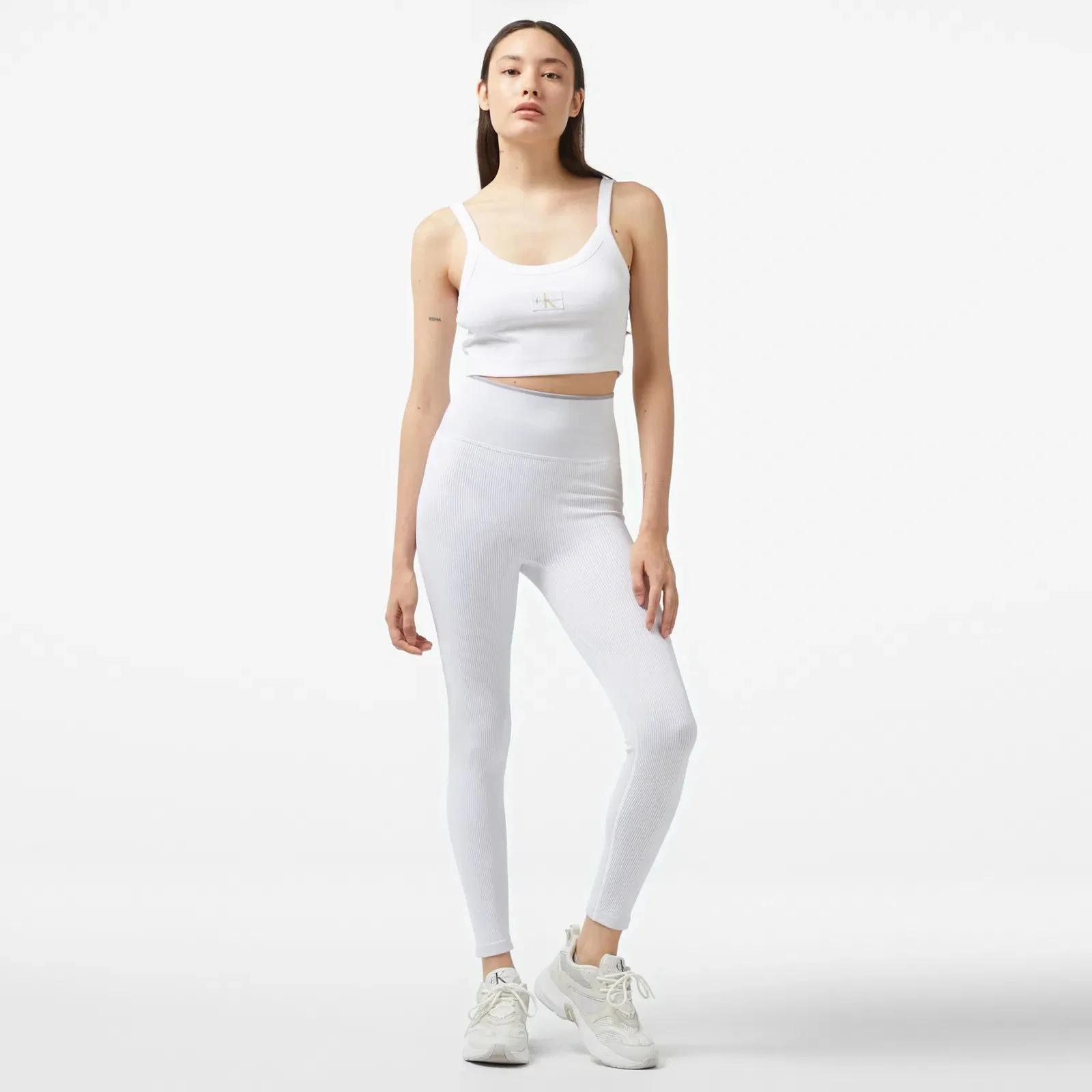 Calvin Klein WO  - Legging Seamless (7/8) Kadın  Tayt 00GWS4L643-YAA