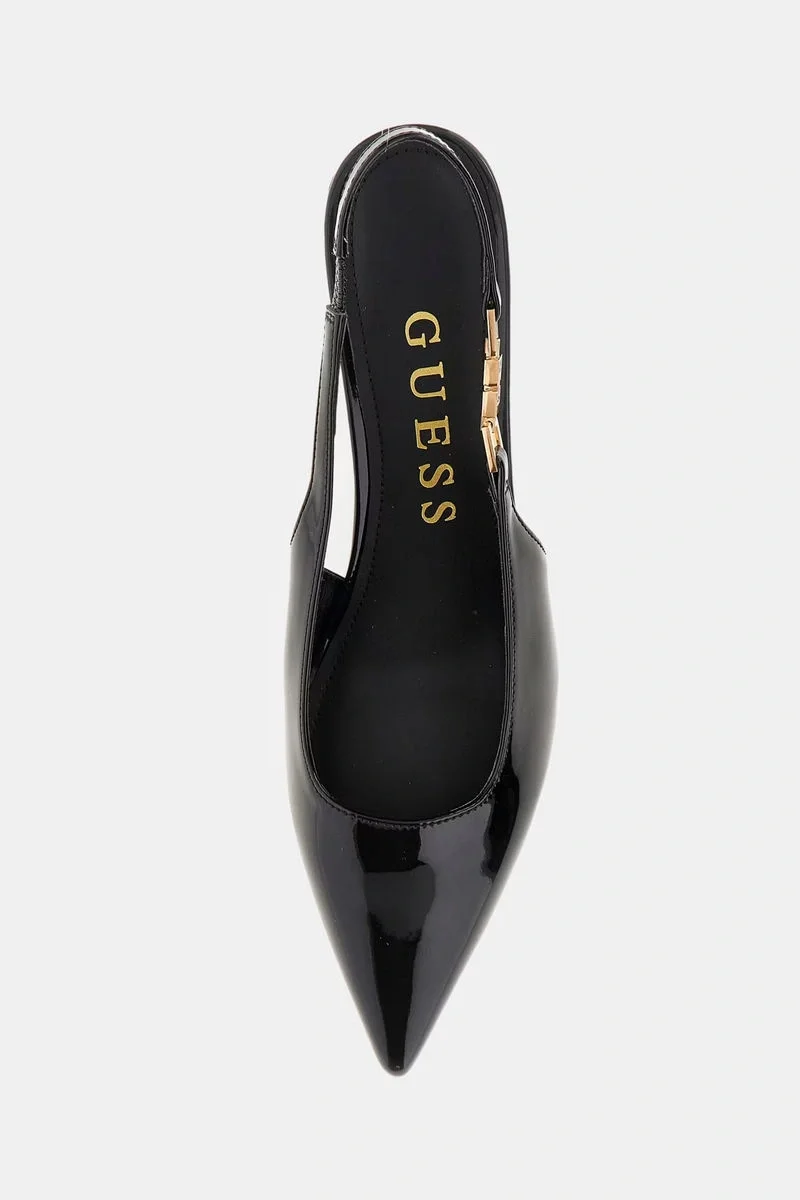 Guess ZABELA Kadın Siyah Topuklu Ayakkabı FLPZABPAF05-BLACK