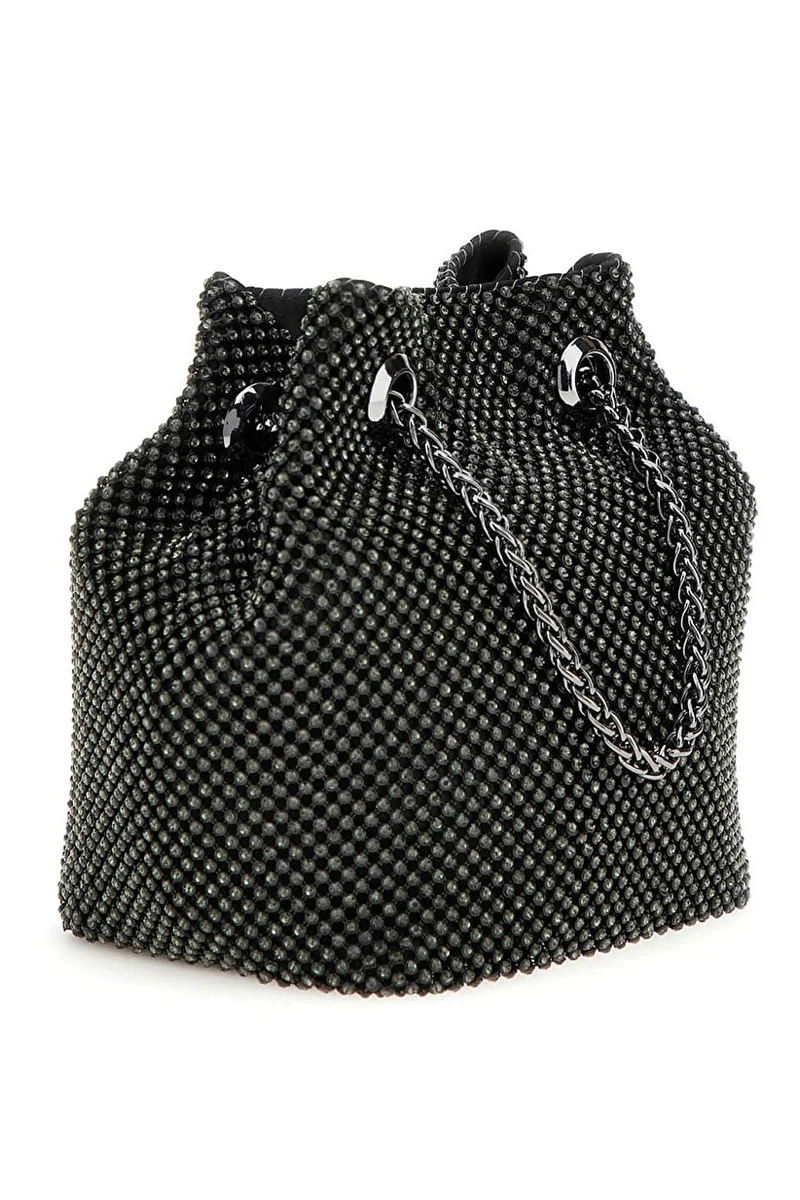 Guess Zalina Kadın Siyah Clutch Mini Çanta  HWRB9350750-BLA