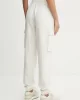 Guess 4G Logo Cargo Pants Kadın Beyaz Eşofman Altı V4BB03WGLV2-F0CY