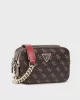 Guess HANDBAGS Kadın Kahverengi Çapraz Çanta HWQL7879140-BRO
