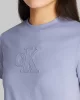 CK Jeans CK APPLIQUE REGULAR TEE Kadın  T-shirt J20J225256-VFV