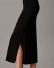 CK Jeans PLACED INST LONG SWEATER DRESS Kadın  Elbise J20J225296-BEH