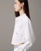 CK Jeans WOVEN LABEL CROPPED SHIRT Kadın  Gömlek J20J225078-YAA