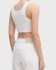 CK Jeans WOVEN LABEL RIB BRALETTE Kadın  Crop J20J225308-YAA