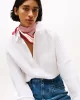Tommy Hilfiger Kadın İpek Kırmızı Eşarrp AW0AW17629XLD
