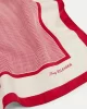 Tommy Hilfiger Kadın İpek Kırmızı Eşarrp AW0AW17629XLD