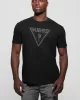 Guess AZHA CN OVER T-SHIRT Erkek Siyah T-shirt Z4BI02I3Z14-JBLK