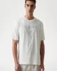 Guess AZHA CN OVER T-SHIRT Erkek Beyaz T-shirt Z4BI02I3Z14-G018