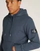 CK Jeans BADGE HOODIE Erkek MAVİ Sweatshirt J30J323430-PPK