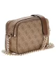 Guess Izzy Camera Bag Kadın Kahverengi Çapraz Çanta HWSG8654140-LGW