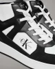 CK Jeans BASKET CUP MID LACEUP AUTHENTIC Erkek Siyah Sneaker YM0YM01109-0GM