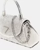 Guess Beauvoır Top Handle Flap Kadın Gümüş El Çantası HWXY9528780-SIL