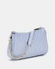 Guess BETULA MINI CROSSBODY TOP ZIP Kadın Mavi Mini Çanta HWGG9626720-STU