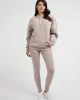 Guess Brenda Hooded Sweatshırt Kadın Pudra Sweatshirt V2YQ18K7UW2-G4Q9