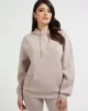 Guess Brenda Hooded Sweatshırt Kadın Pudra Sweatshirt V2YQ18K7UW2-G4Q9