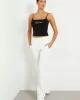 Guess Brenda Scuba Straıght Leg Pant Kadın Krem Eşofman Altı V3RB21K7UW2-G6K5