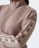 Guess BRITNEY FULL ZIP SWEATSHIRT Kadın Kahverengi Eşofman Üstü V2YQ16KB3P2-G1L9