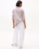 Tommy Hilfiger BRODERIE ANGLAISE LINEN PANTS Kadın  Pantolon WW0WW44782YCF