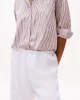 Tommy Hilfiger BRODERIE ANGLAISE LINEN PANTS Kadın  Pantolon WW0WW44782YCF