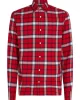 Tommy Hilfiger BRUSHED SHADOW CHECK RF SHIRT Erkek KIRMIZI Gömlek MW0MW368420QK