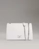 Calvin Klein CK RE-LOCK MEDIUM CHAIN Kadın Beyaz Çanta LV04F3104G-FUP
