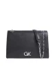Calvin Klein CK RE-LOCK MEDIUM CHAIN Kadın Siyah Çanta LV04F3104G-UB1