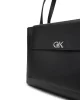 Calvin Klein CK RE-LOCK MEDIUM SHOPPER Kadın Siyah Çanta LV04F3223G-UB1