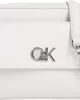 Calvin Klein CK RE-LOCK POCKET CAMERA BAG Kadın Beyaz Çanta LV04F3102G-FUP