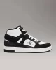 CK Jeans BASKET CUP MID LACEUP AUTHENTIC Erkek Siyah Sneaker YM0YM01109-0GM