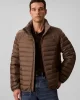 Calvin Klein Erkek Hafif Naylon Kapitone Şişme Gri Ceket LV04LC506G-PDK