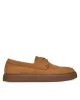 Calvin Klein Erkek Hibrit Bağcıklı Tekne Kahverengi Loafer HM0HM01892-GCX