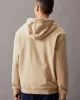 CK Jeans BADGE ZIP THROUGH HOODIE Erkek Haki Ceket J30J325627-RAE