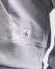 Calvin Klein Jeans A- FRENCH TERRY BADGE LOGO FZ HO Kadın Gri Sweatshirt LV047C216G-P79