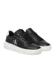 Calvin Klein Jeans CHUNKY CUPSOLE MONO LTH WN Kadın Siyah Sneaker YW0YW01872-0GM
