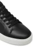 Calvin Klein Jeans CHUNKY CUPSOLE MONO LTH WN Kadın Siyah Sneaker YW0YW01872-0GM