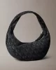 Calvin Klein Jeans CKJ MONOGRAM PINCHED MEDIUM SHOU Kadın Siyah Çanta LV04F3206G-UB1