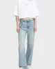 Calvin Klein Jeans D1 Collection Kadın Beyaz Crop T-shirt  LV047C202G-YAA