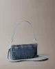 Calvin Klein Jeans DENIM SHOULDER POUCH W/STRAP Kadın Mavi Çanta LV04F3217G-VGO