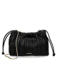 Calvin Klein Jeans Drawstring Plisse Kadın Siyah Omuz Çantası  LV04F3076G-UB1