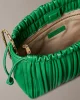 Calvin Klein Jeans Drawstring Plisse Kadın Yeşil Omuz Çantası LV04F3076G-0K6