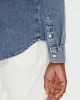 Calvin Klein Jeans Erkek Günlük Klasik Mavi Gömlek LV040EM774-WHZ
