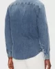 Calvin Klein Jeans Erkek Günlük Klasik Mavi Gömlek LV040EM774-WHZ
