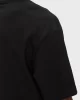 Calvin Klein Jeans Erkek Önü Kısa Arkası Uzun Nakışlı Siyah T-shirt LV04RB295G-UB1