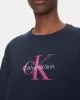 Calvin Klein Jeans Essentials Kadın Mavi Sweatshirts LV047B234G-CEF