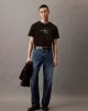 CK Jeans Graphic Tees Erkek Siyah T-shirt LV04RB862G-UB1