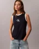 Calvin Klein Jeans Kadın CK Logolu Kolsuz Mavi T-shirt LV047C852G-CEF